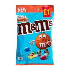 Шоколадное драже M&Ms соленая карамель 70 гр