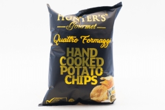 Чипсы Hunter`s Gourmet Quattro Formaggi (Четыре Сыра) 125г