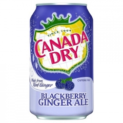 Напиток б/алк сильногазированный CANADA DRY ежевика 0,355л