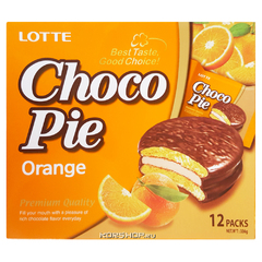 Печенье Lotte Сhoco Pie Orange 336 грамм