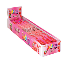 Жевательный мармелад Jelaxy Belts sugar strawberry 15 грамм