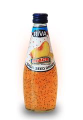 Basil seed drink Peach flavor "Напиток Семена базилика с ароматом персика" 290 мл