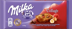 Milka Collage (Fruit, Raspberry, Hazelnut) 93 грамм