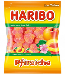 Мармелад жевательный Haribo Персик 200 гр