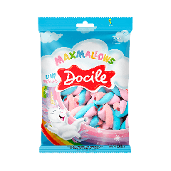 Зефир Docile Maxmallows Единорог Завитки цветные 220 гр