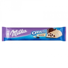 Шоколадный батончик Milka Oreo White 41 гр