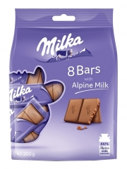 Шоколад Milka Snack Bag Alpine Milk 200 грамм