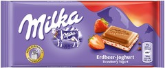 Milka Strawberry Yoghurt Chocolate 100 грамм