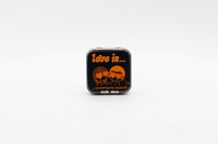 Конфеты освежающие в форме сердца Love is Со вкусом морской соли и маракуйи 20 гр