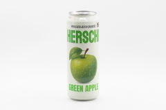 Напиток безалкогольный газированный HERSCHI Green Apple со вкусом Яблока 450мл ж/б