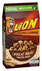 Мюсли Nestle Lion Caramel and Chocolate 420 грамм