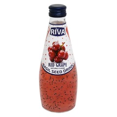 Basil seed drink Red Grape flavor 'Напиток Семена базилика с ароматом красного винограда' 290мл