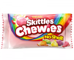 Жевательные конфеты Skittles Chewies без скорлупы 45 гр